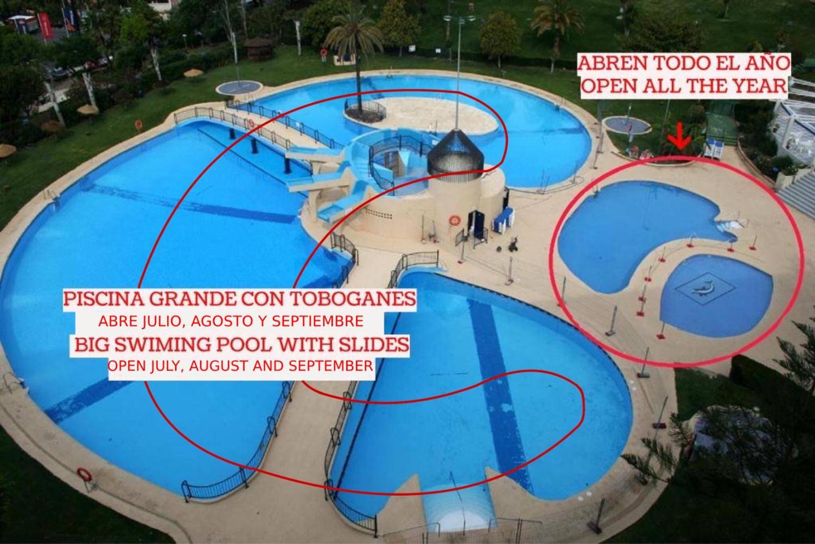 Apartment With Swimming Pool Open Year *